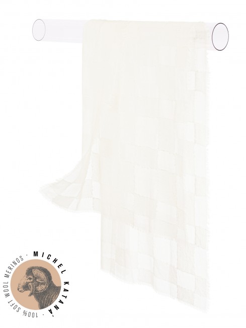 Палантин Унисекс CutTQ.W40_24DMW-1.2/BLANC